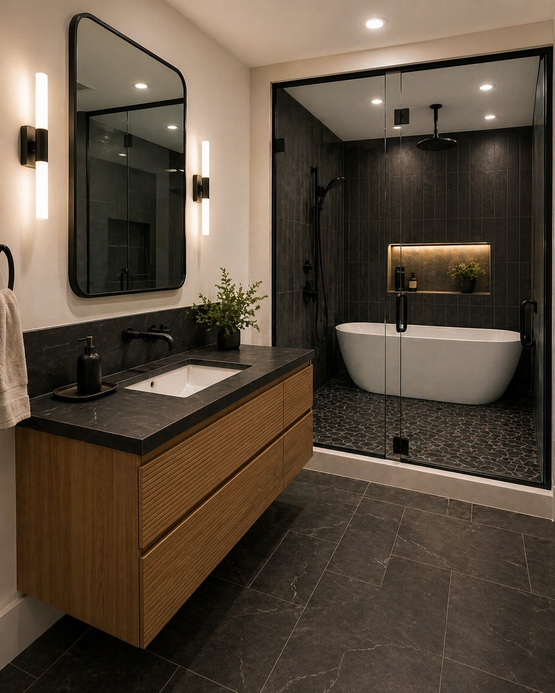 Guest bath — Milton