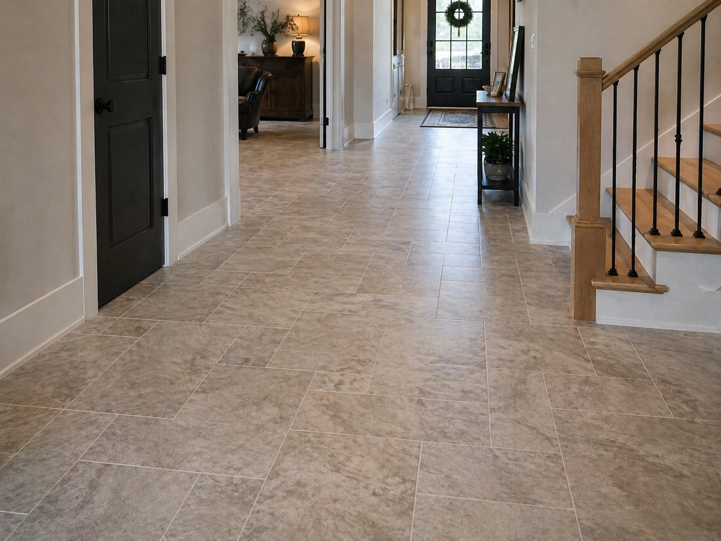 Custom shower — Milton